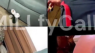 Leather Smoking Deepthroat & Foot Fetish - Ashtray Cum and Water Dripping Tease