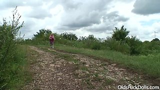 Hot Daddy Fucks Young Blonde Teen Outdoors - Richard Beigh
