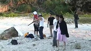 Amazing Japanese girl Arisa Kanno in Hottest Beach, Outdoor JAV movie