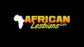 Hot Romantic Black Busty Big Booty Lesbians Kitchen Make Out Pussy For Breakfast