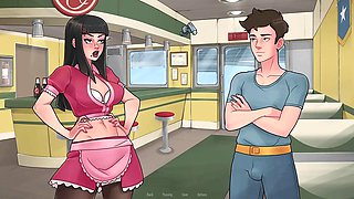 Deep Vault 69 Hentai: Blowjobs and Anal in Shower