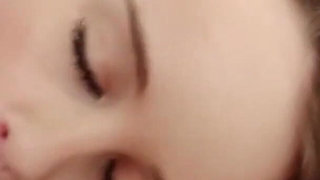 Alexis Adams puffy nipple sloppy blowjob
