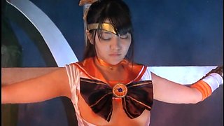 Adorable Japanese girl in uniform get fucked hard together