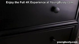 Busty Mexican Teen Nola Exico Gives a Rimjob Then Gets Fucked Hard