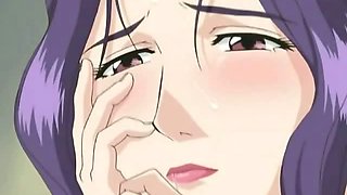 Big titted hentai housewife