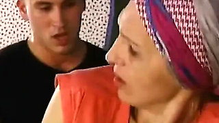 Ugly Old Woman Fucking Young Girl Penelope Black Diamond in Lingerie