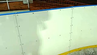 Vip4k. Funky Town got caught at a public skating rink and got pounded