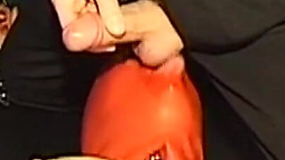 Mature MILF in Corset Gets Heavy Clamps Attached