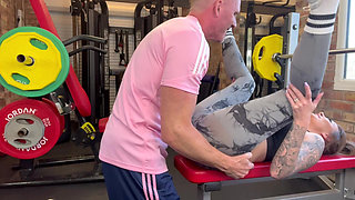 Personal Trainer Fucked Me Till Leaking His Cum Out of My Pussy