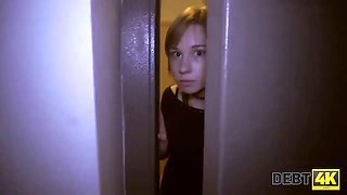 Debt4k. agent uses young doll like a cheap call girl