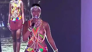 AFRICAN CHICKS FUCKING WHITE COCKS!