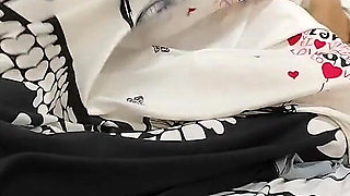 Stepmom Has Sex Under the Covers with Her Stupid Stepson