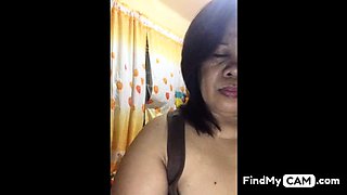 Filipina Granny Big Clit Show