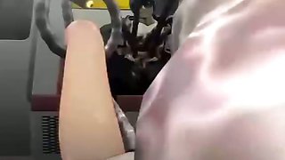 3d girl fucked hard in the train