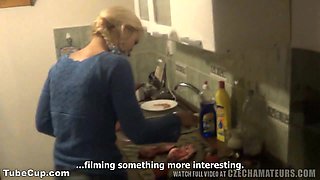 This Horny Housewife is Fucking Machine - Amateur Housewife Bondage