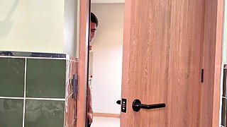 SON-IN-LAW CAUGHT SNOOPING ON HIS THICK BASS STEP-MOM