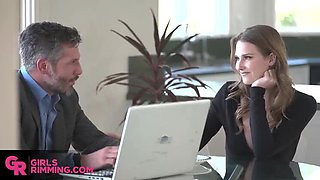 Brunette MILF Ashley Lane Gets Her Ass Licked & Fucked Hard - Sensual Anal & Rimming