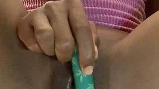 Teasing My Swollen Clit