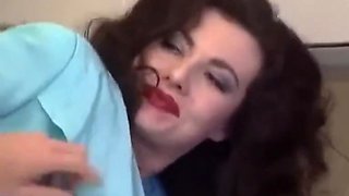 Hairy italian anal in the kitchen