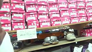 Latina MILF Blows BBC In Public