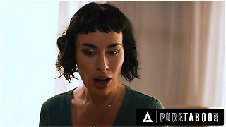 Dirty Boss Taunts Employees Wife Olive Glass Over Her Dirty Past During Diner