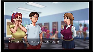 Hentai Anime - Pov: Stepmom Touches Your Shoulder Lightly, And You Forget Your Thought.(18+)