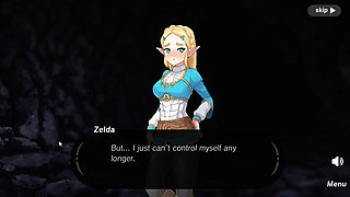 The Legend of the Spirit Orbs - Princess Zelda's Blowjob