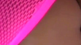 Big booty Jayden Starr fucks her pussy with a pink dildo
