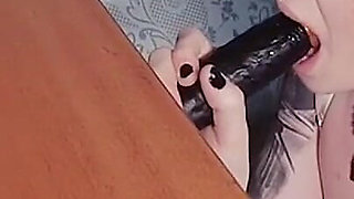 Naughty Office Worker Gets Horny at the Office