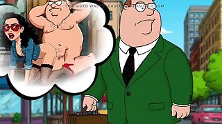Horny Housewife Cuckold Fantasy Cartoon
