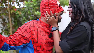 Spider man ne star sudipa ko chod chod ke chut faar diya