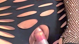 Close up on sexy pussy of masturbating girl