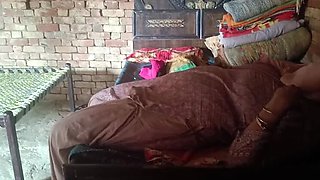 Stepmom loves giving me a handjob while wearing a thong and socks
