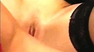 Hardcore double penetration on hot brunette