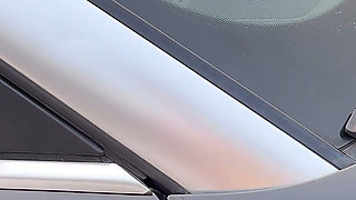 Rossa Vaxx the Busty Woman Orders an Uber and Fucks the Driver Outdoors as a Payment Method