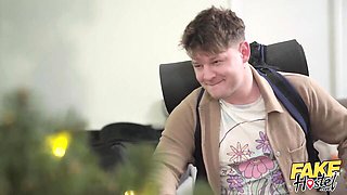 Blooming hottie's ffm in threesome smut