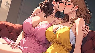AI Anime Hentai Uncensored, Uncensored video of 18 Year old Teen Hentai MILF, 3D Hentai Cartoon on closeup by Kiidzy Animates