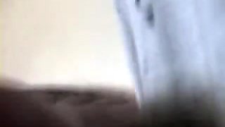 Close-up video of a dude fucking his wife's hairy pussy