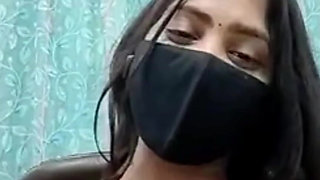 Girlfriend Shows And Presses Her Boobs On Video Call