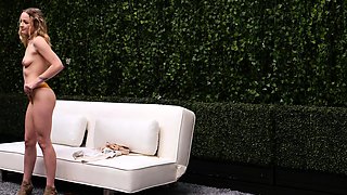 Blonde Blowjob Outdoor