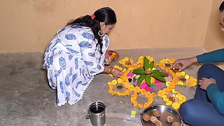 Puja Bhabhi's Indian Hard Passion in Festive Heat