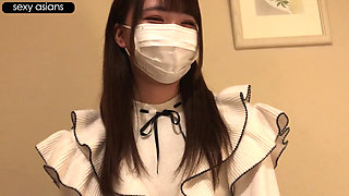 Maid Cafe Secret Play. Slim Beauty Smiles Innocently While Breaking Every Rule Behind Closed Doors.