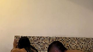 Amazing romantic sex in the jacuzzi