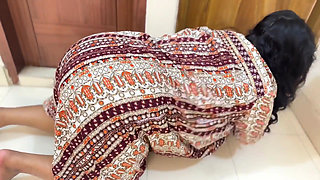 Big Ass Egyptian Hot Maid Stuck Under Bed & Naked Her Ass