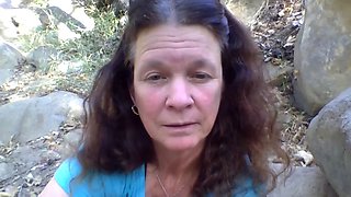 Milf hairy pussy spread