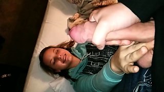 Big ass hottie riding big cock
