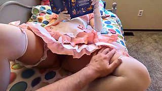 ScarlettRavenXO Cosplay Teen Pounded by Old Man Then Rides Him Hard