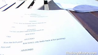 Vintage Blowjob: Emo Girl Swallows Cum in Retro Porn Scene