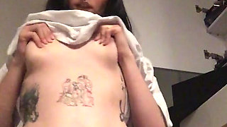 I Got Carried Away While Trying on My New Wig