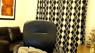 Tattooed Webcam Teen Rides Massive Toy